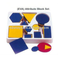 Pattern Block Pädagogisches Spielzeug Geometrische Lehrhilfe